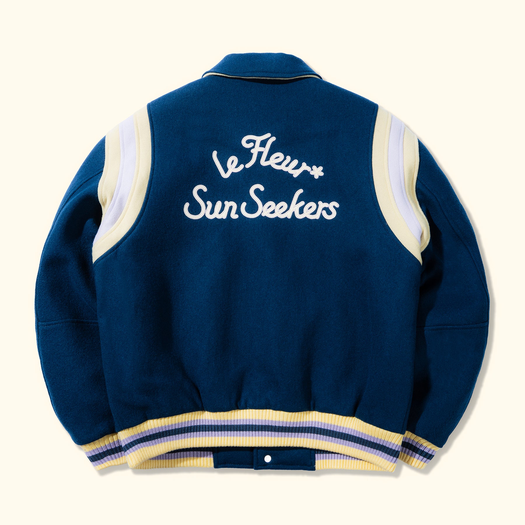 F* Patch Varsity Jacket