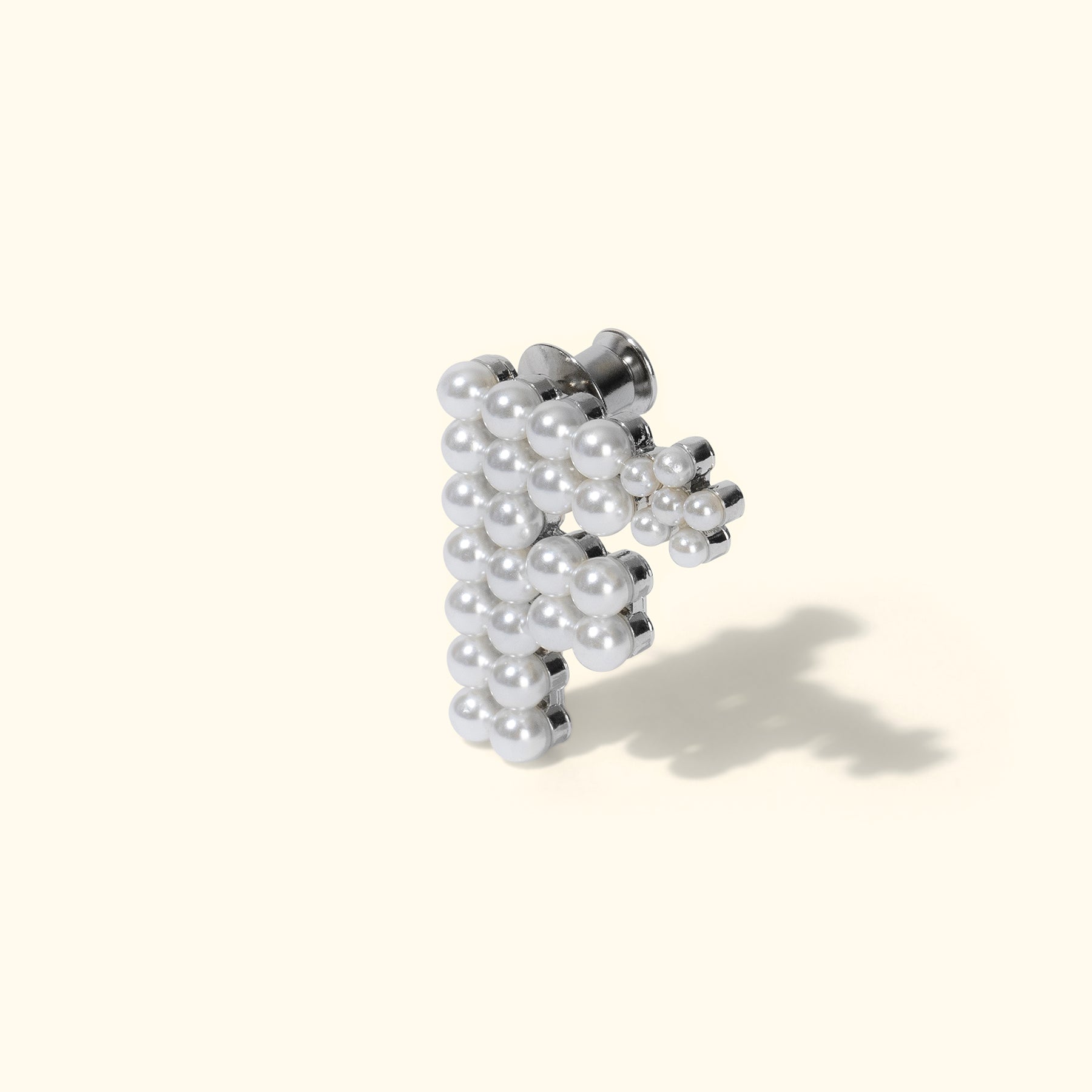 F* Pearl Pin