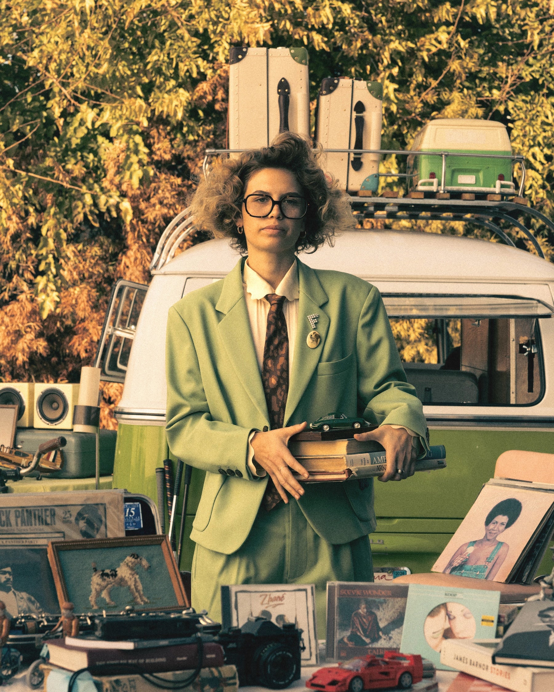 小物 FLEUR CAMO WIDE SILK TIE GREEN Fleur Camo Wide Silk Tie Green – GOLF le FLEUR*