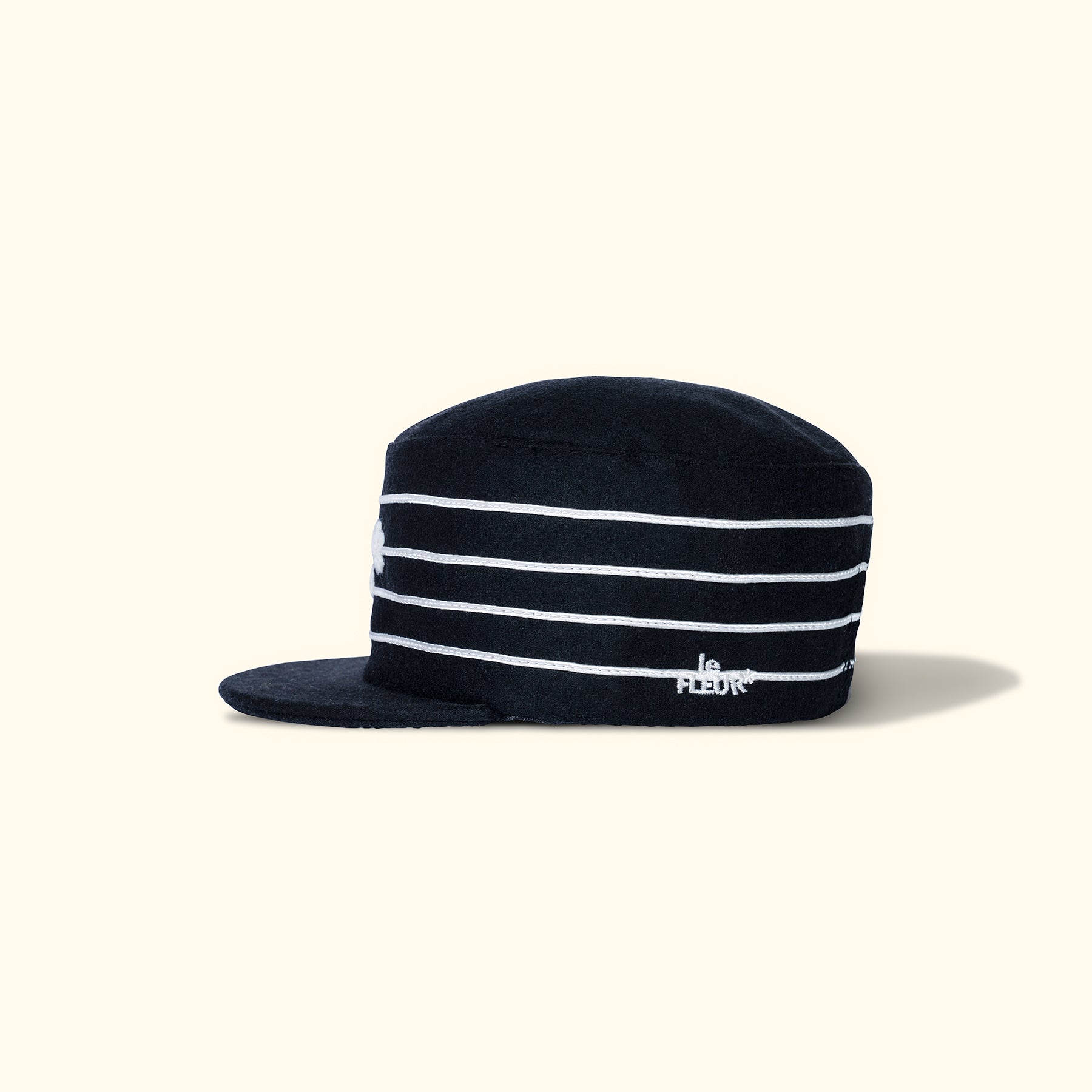 F* Pillbox Hat Black