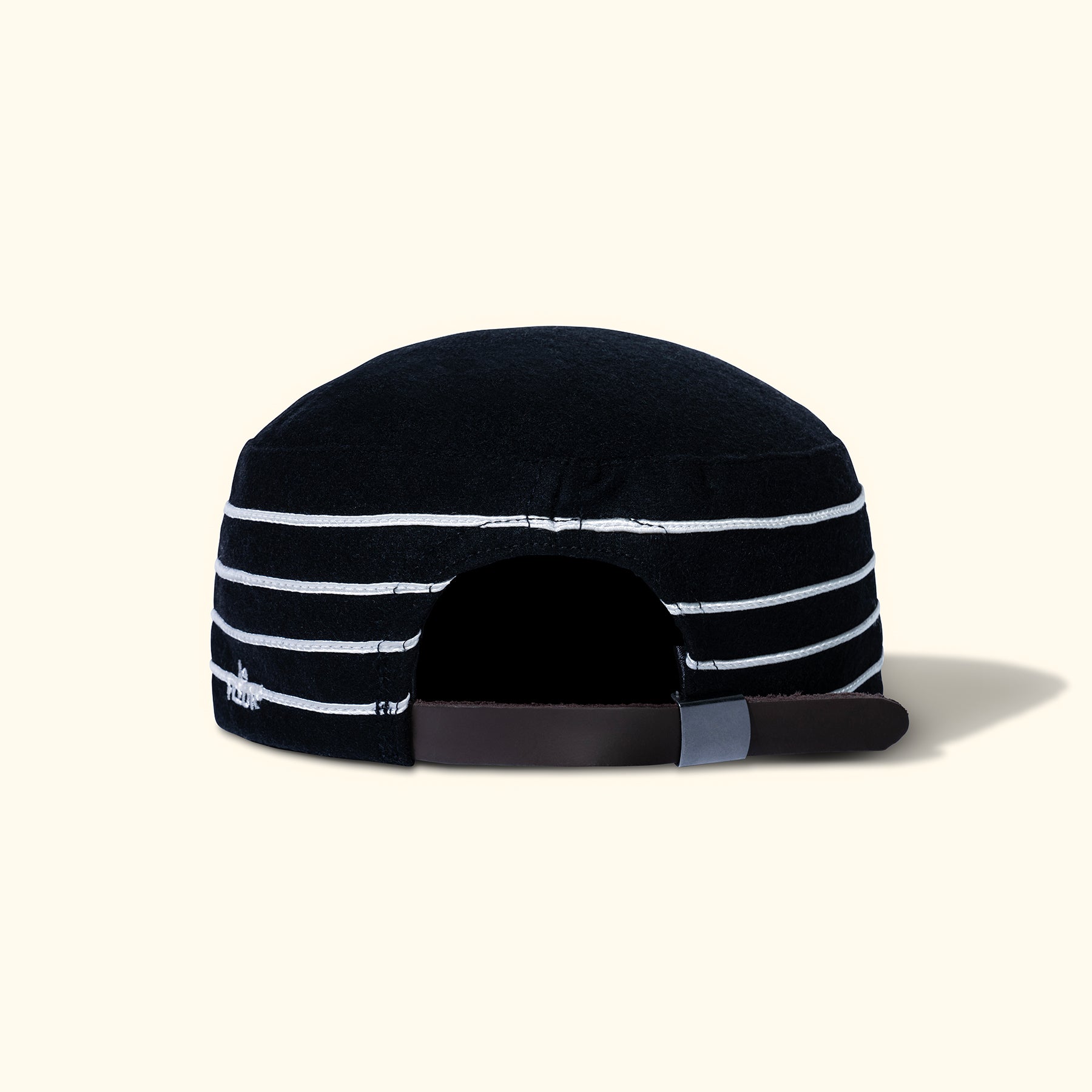 F* Pillbox Hat Black