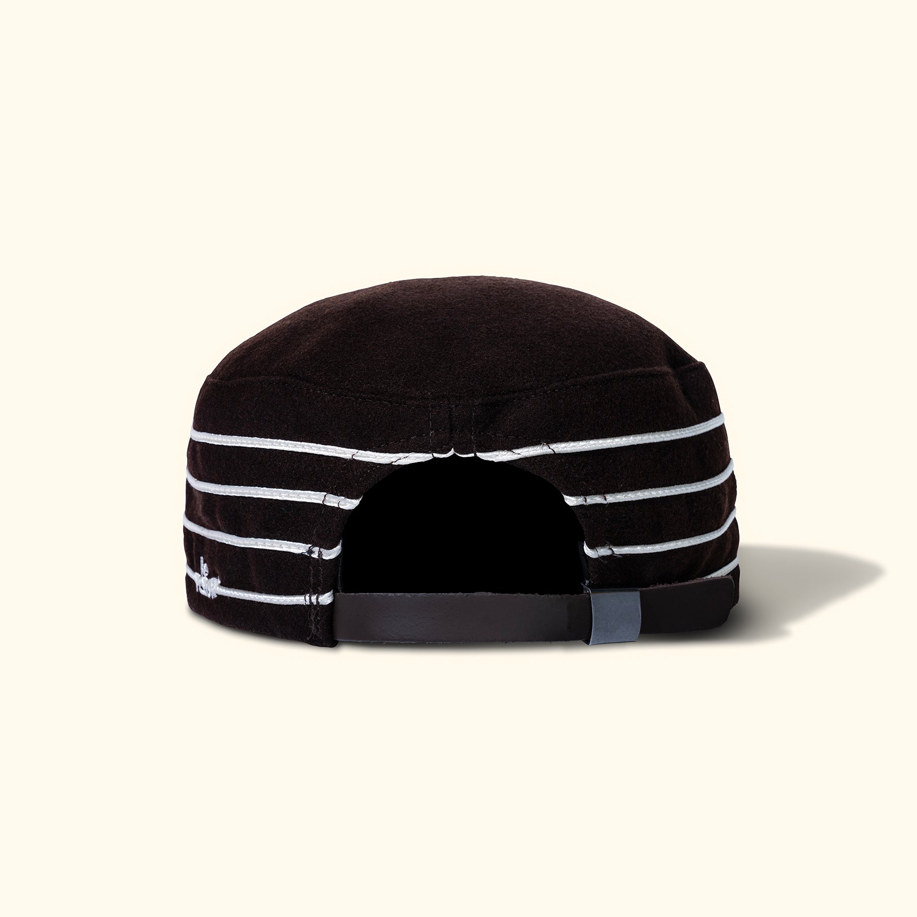 F* Pillbox Hat Brown