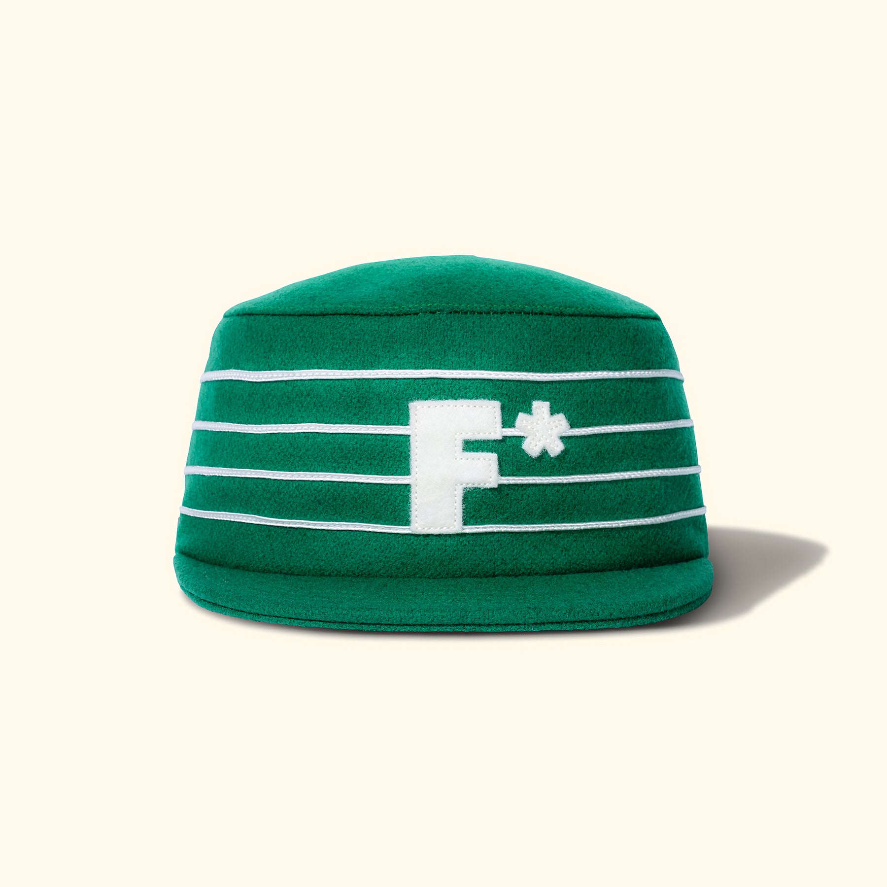 F* Pillbox Hat Green