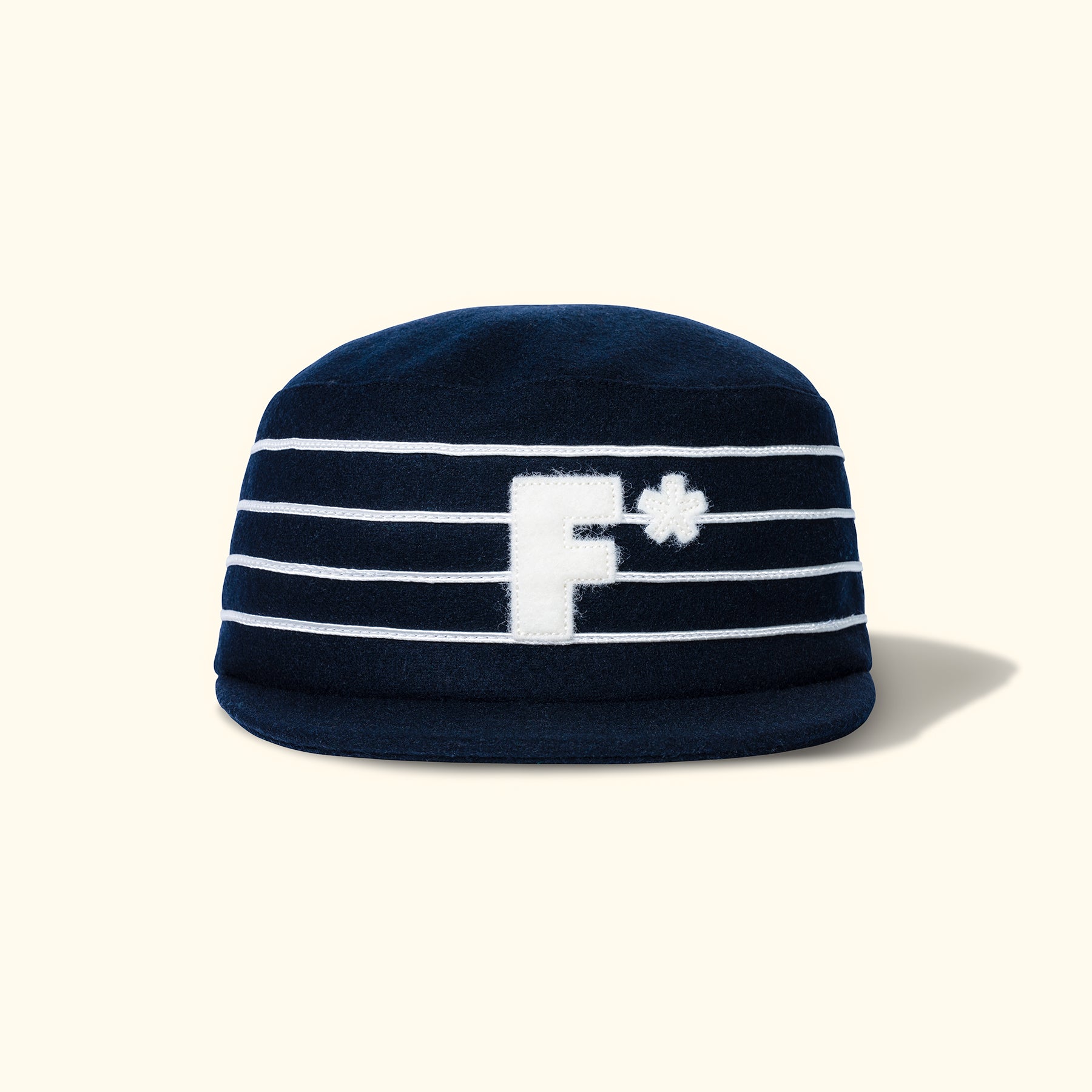 F* Pillbox Hat Navy