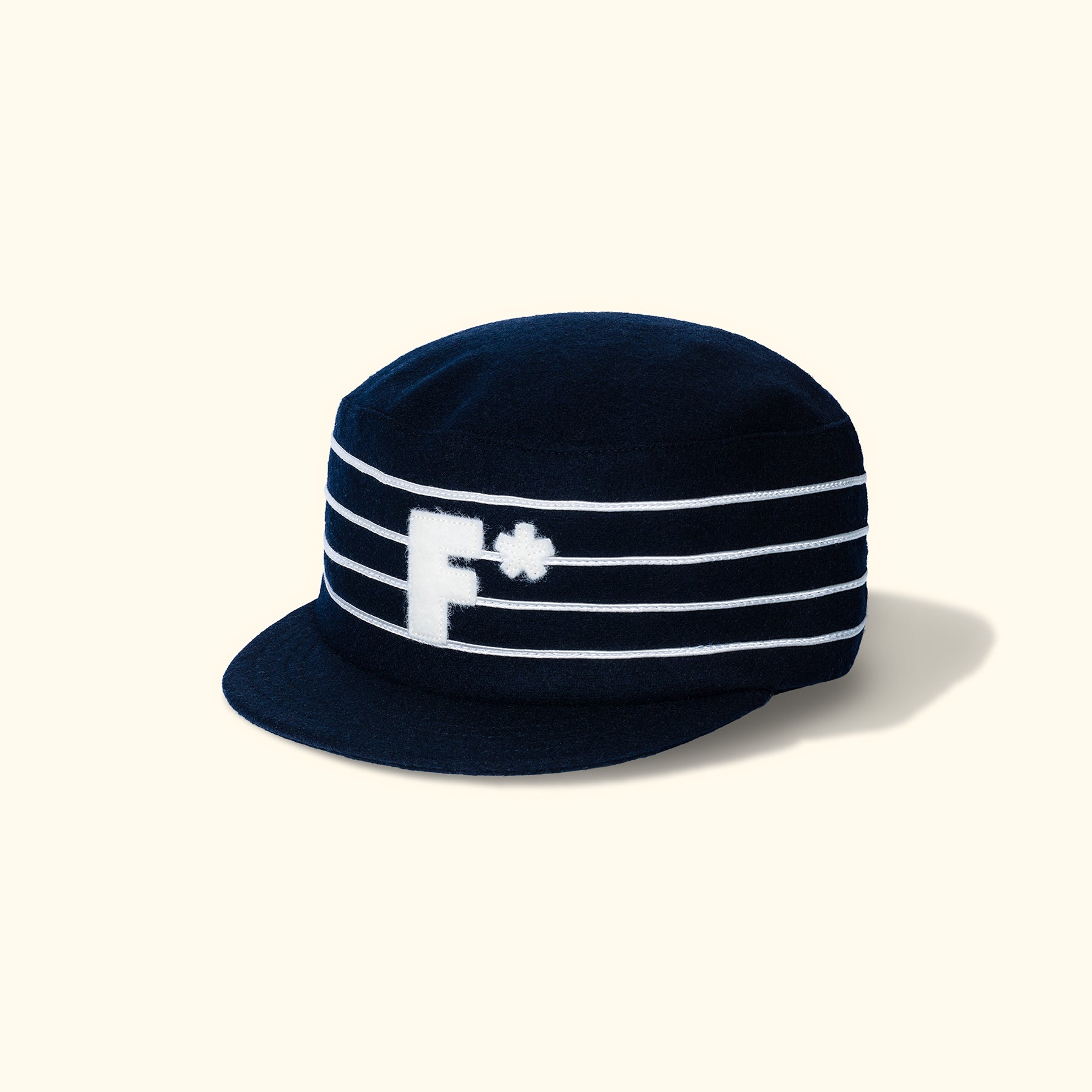 F* Pillbox Hat Navy