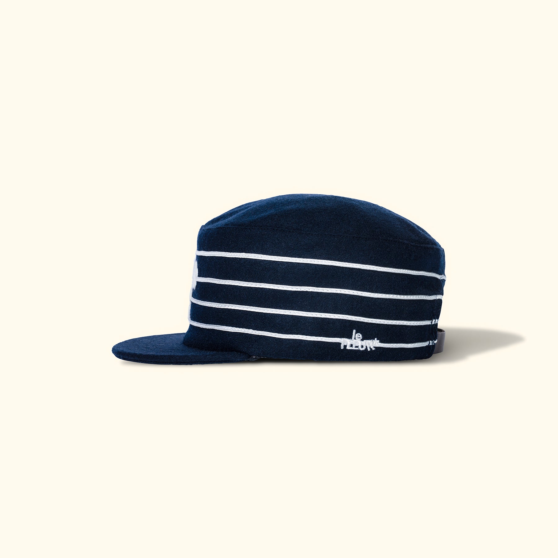 F* Pillbox Hat Navy
