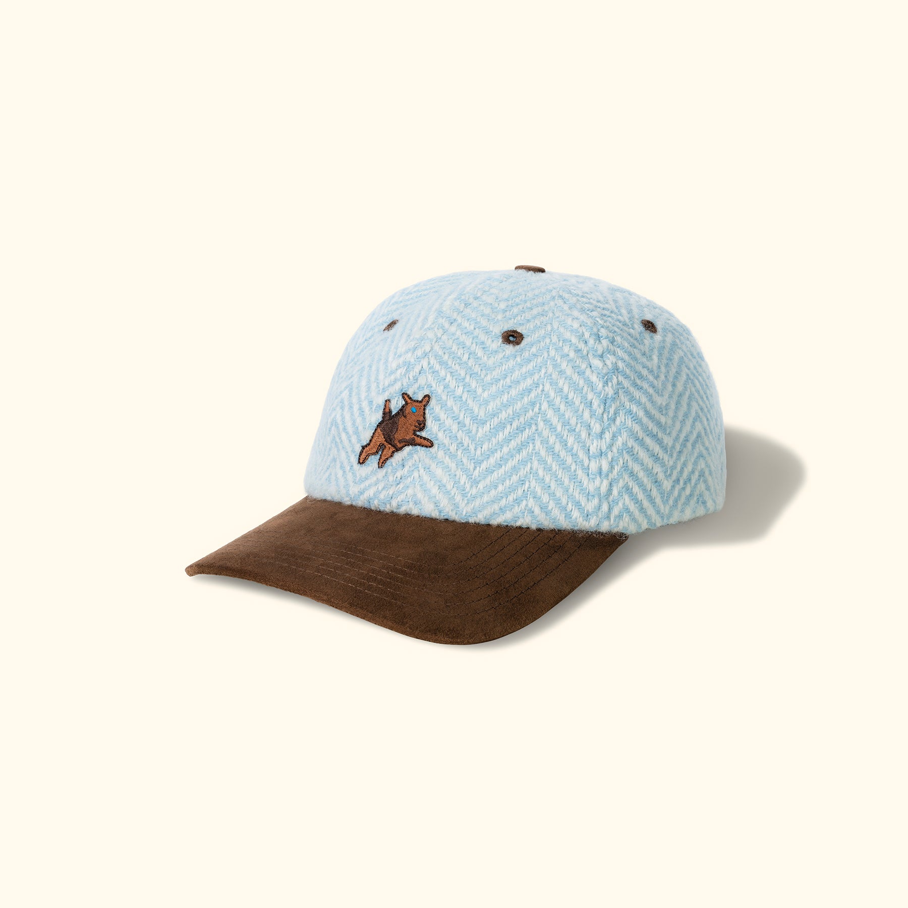 Herringbone Darryl Dad Hat Blue