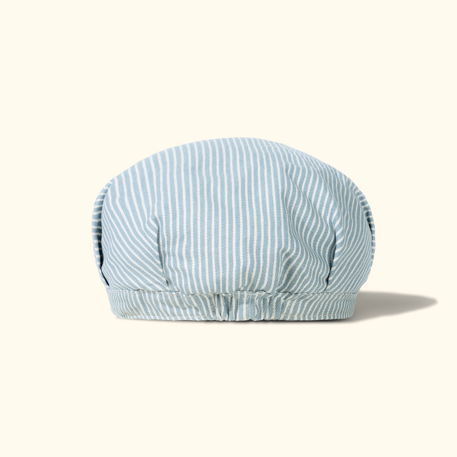 Hickory Stripe Conductor Hat Blue