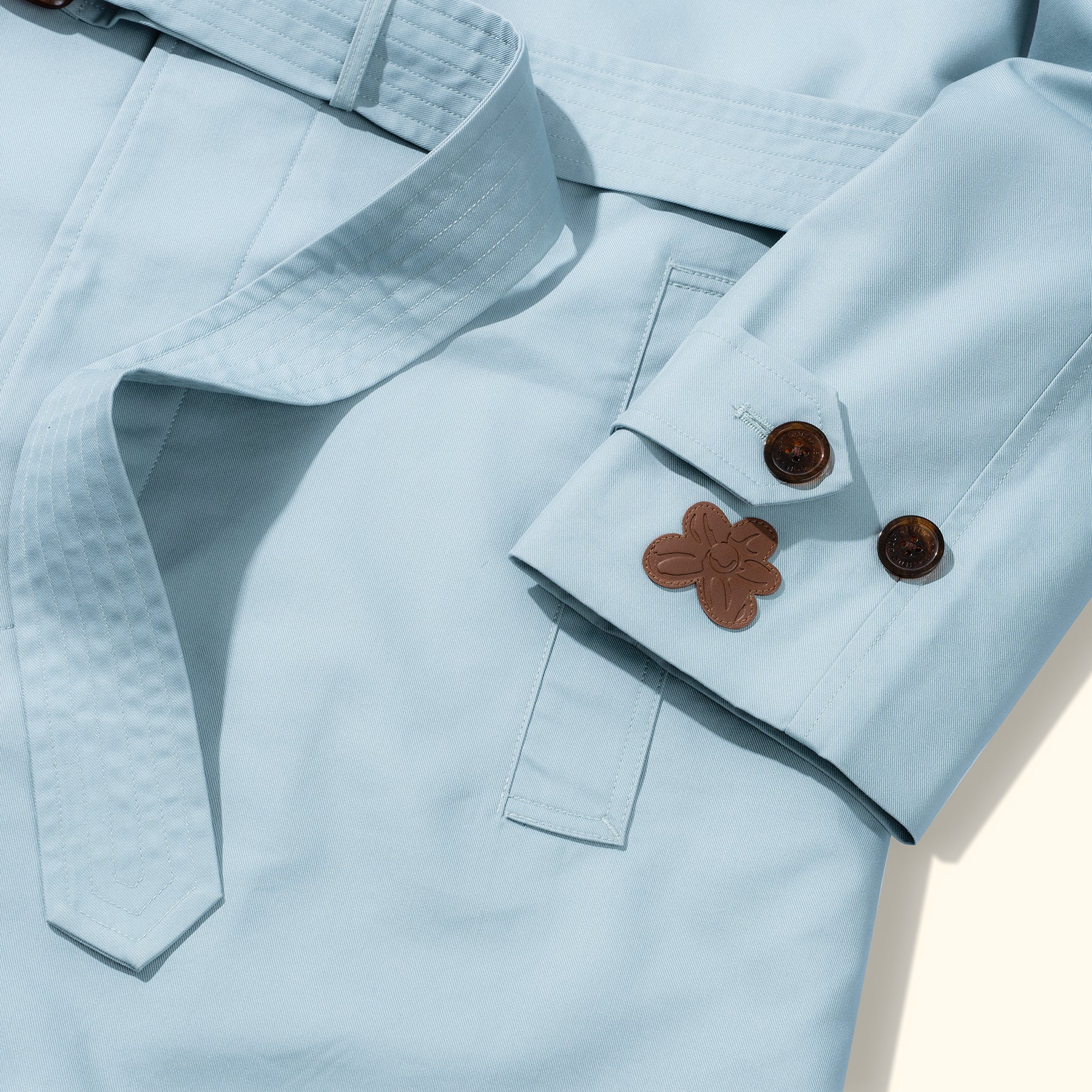 Light Fill Trench Coat