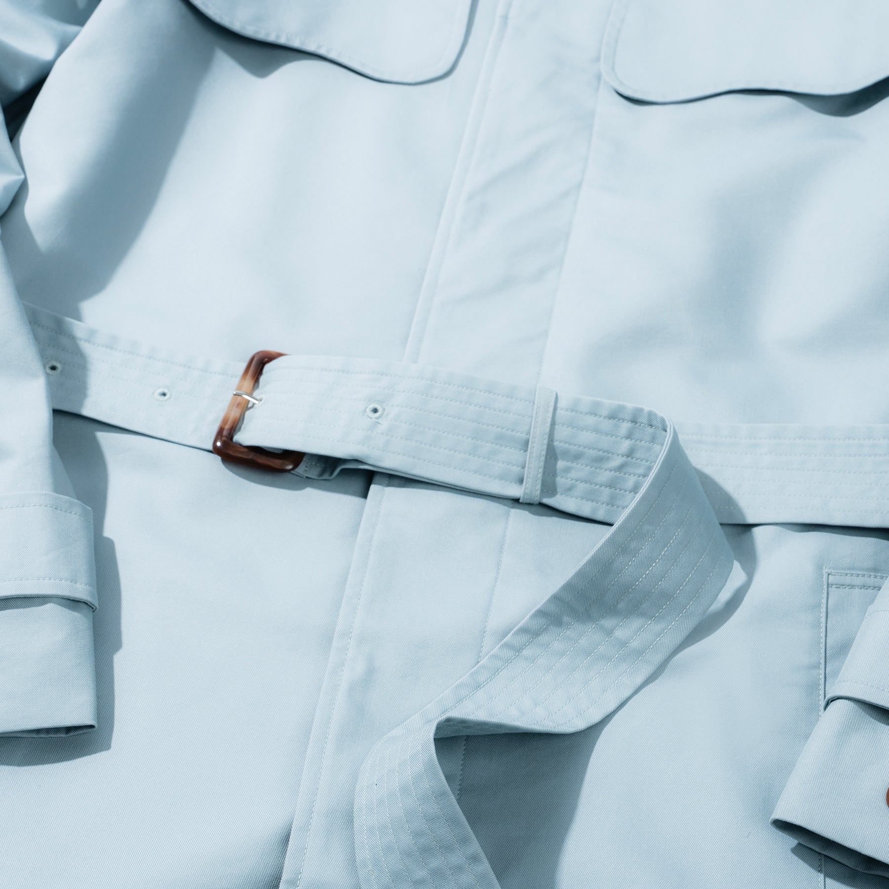 Light Fill Trench Coat