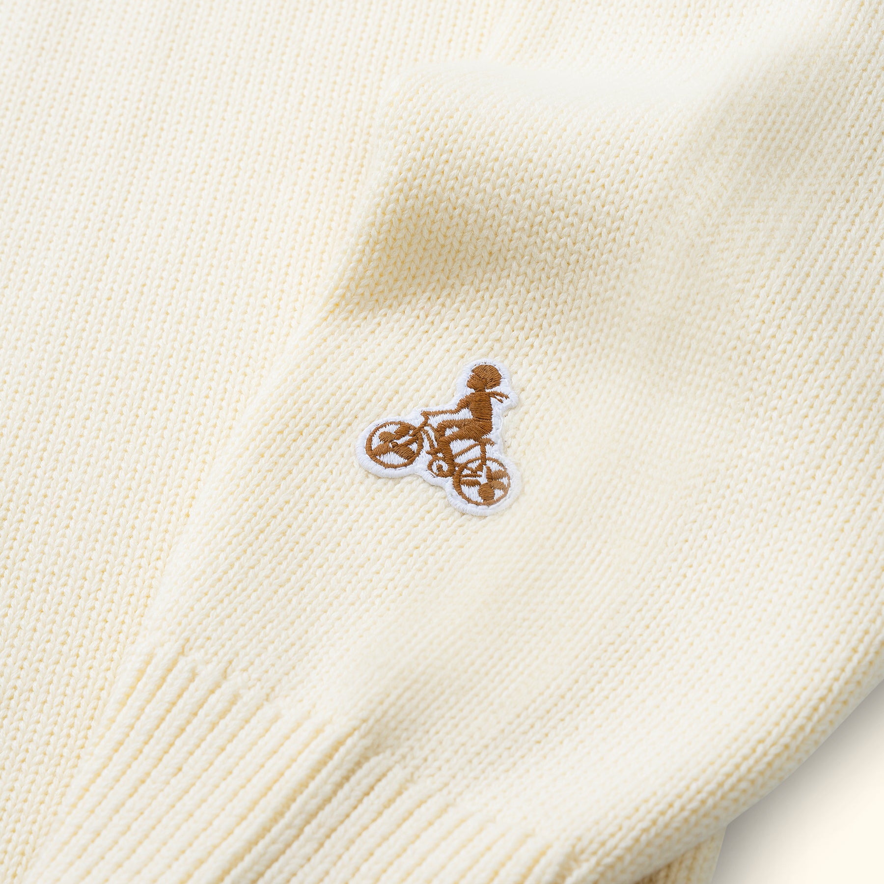 Nameplate Rugby Sweater Cream — image 4 of 4