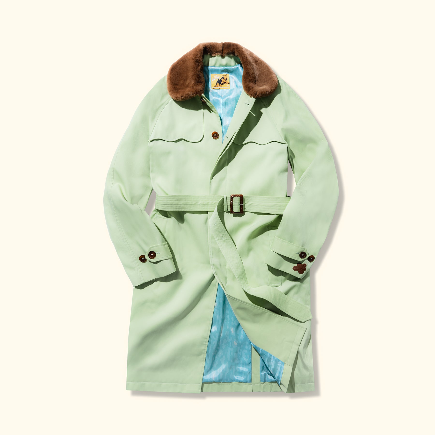Nylon Trench Coat