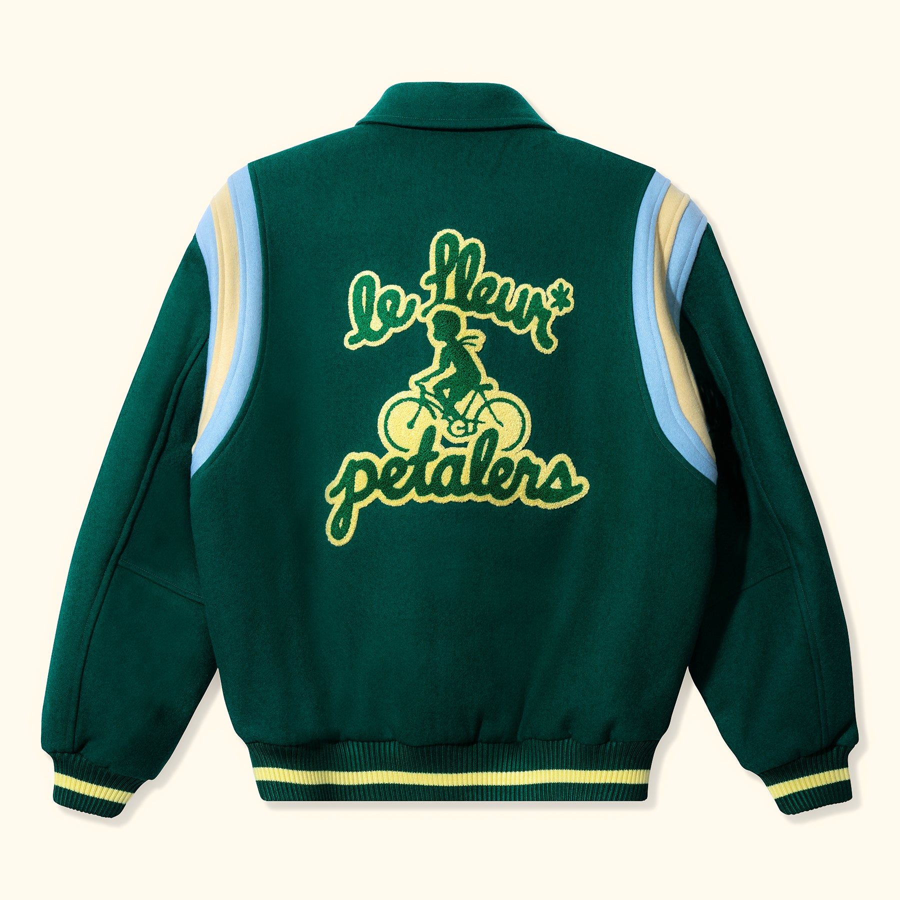 Petalers Varsity Jacket Green