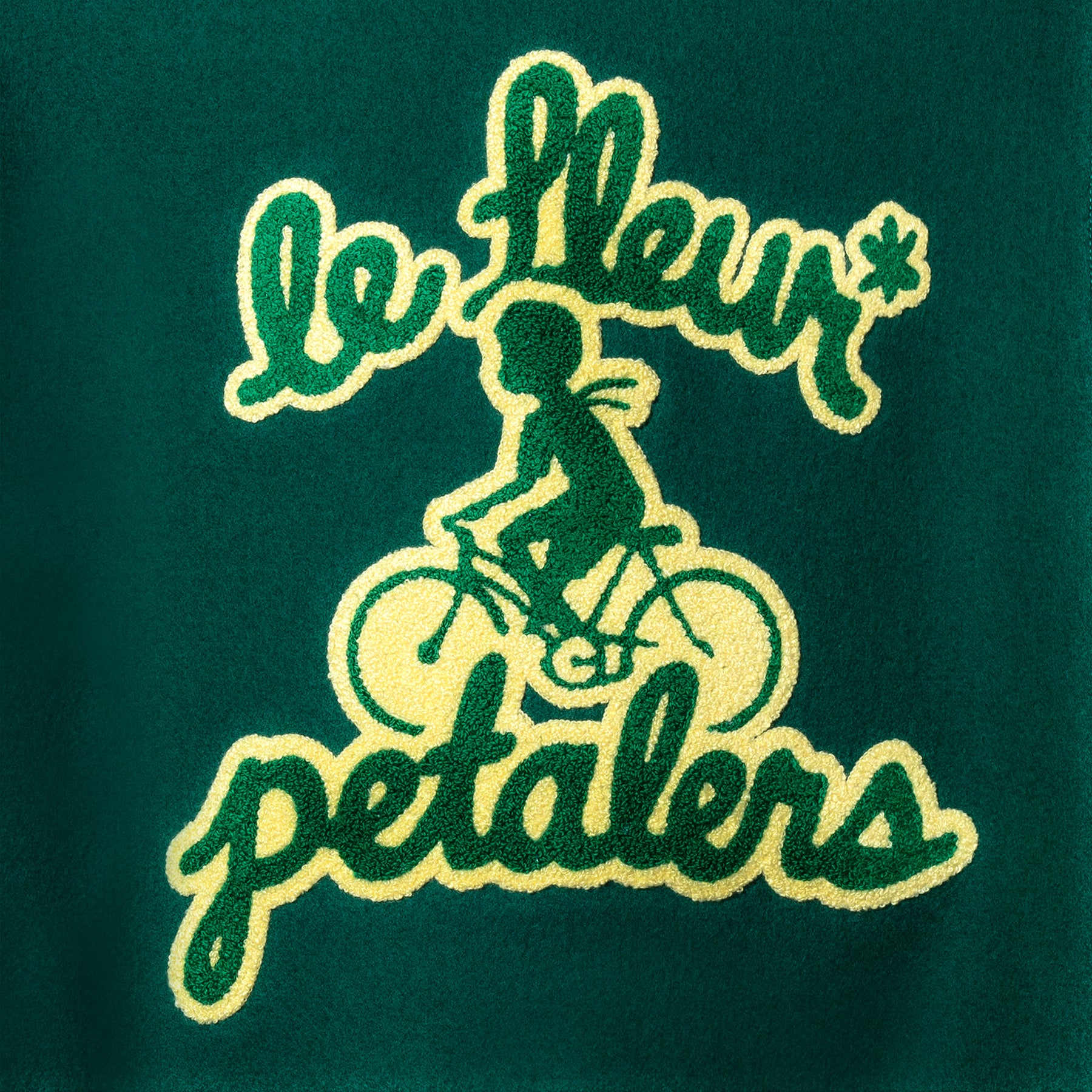 Petalers Varsity Jacket Green