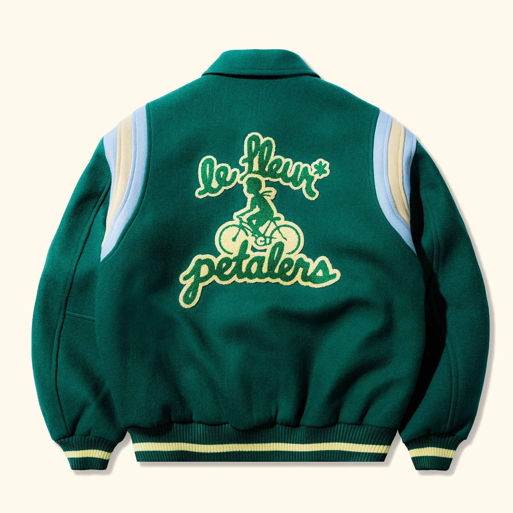 Petalers Varsity Jacket Green