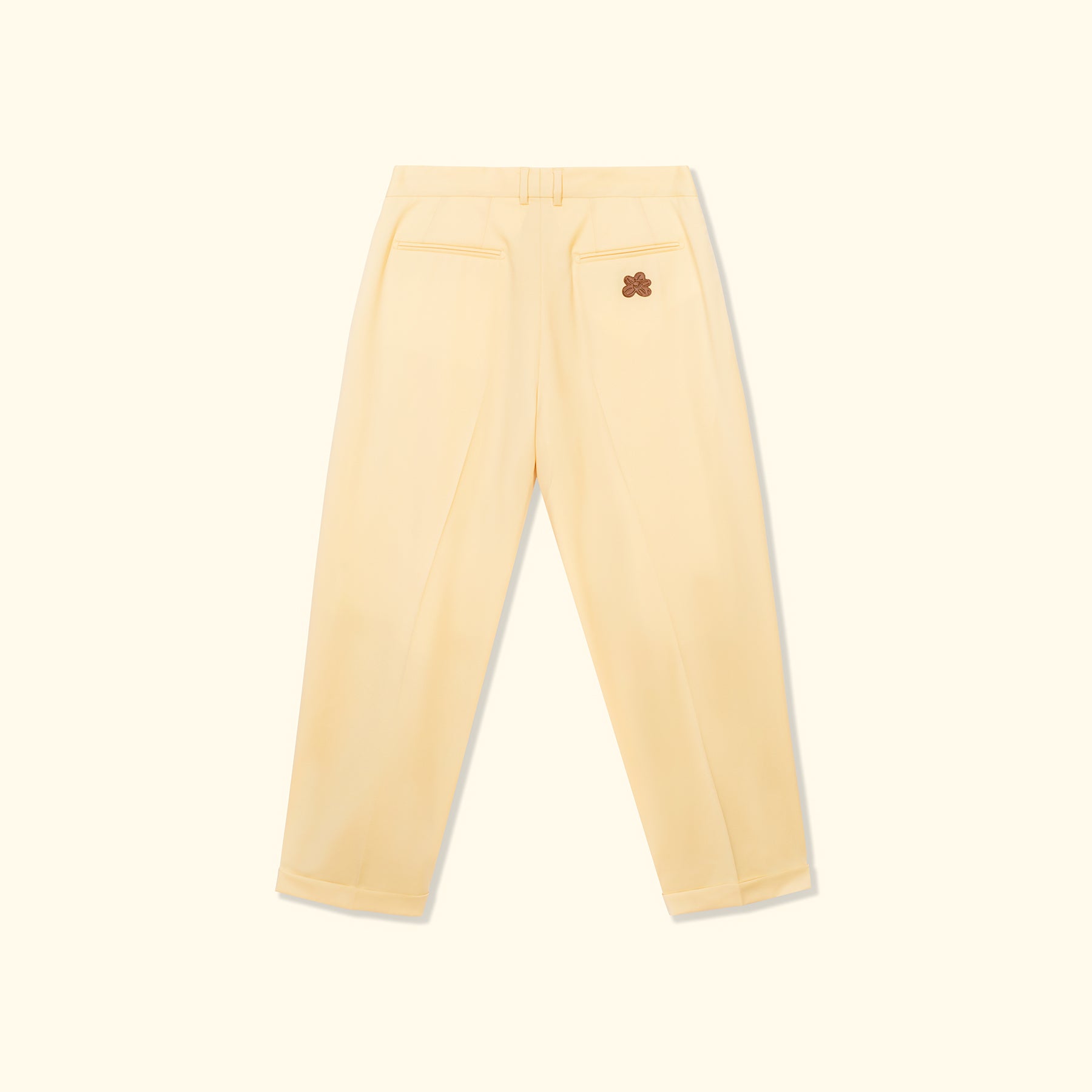GOLF LE FLEUR* CHINO PANTS cream 30インチ Double Pleated Trousers Cream – GOLF le FLEUR*
