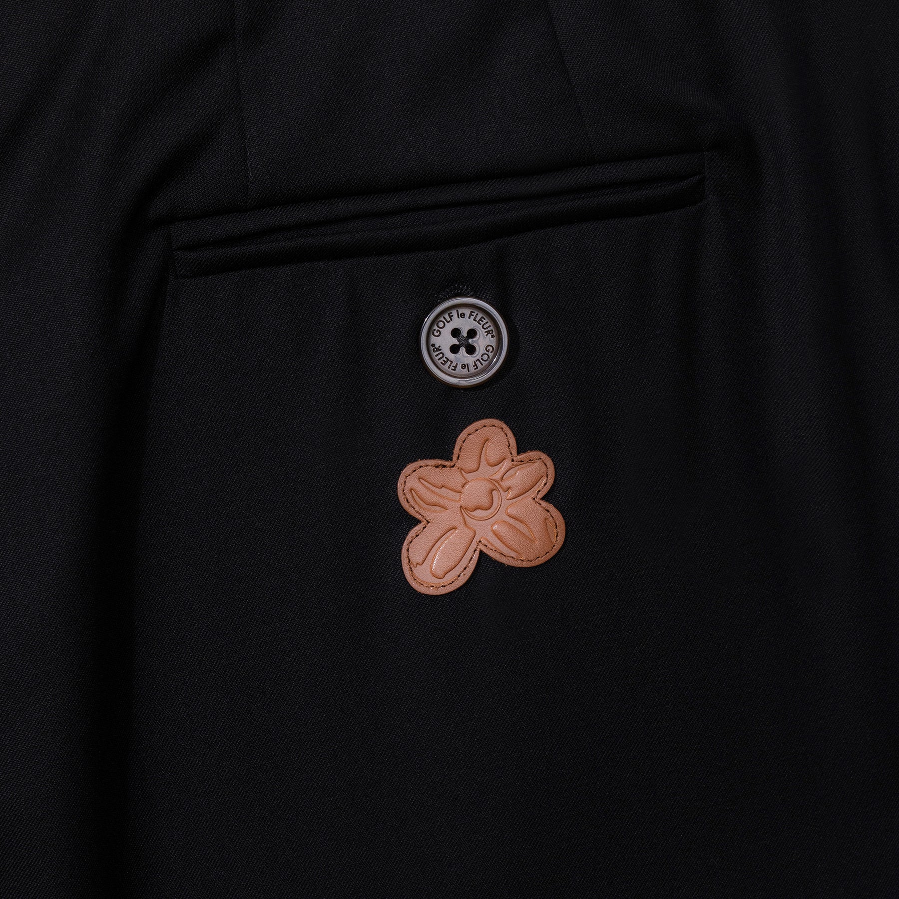 Double Pleated Trousers Black – GOLF le FLEUR*