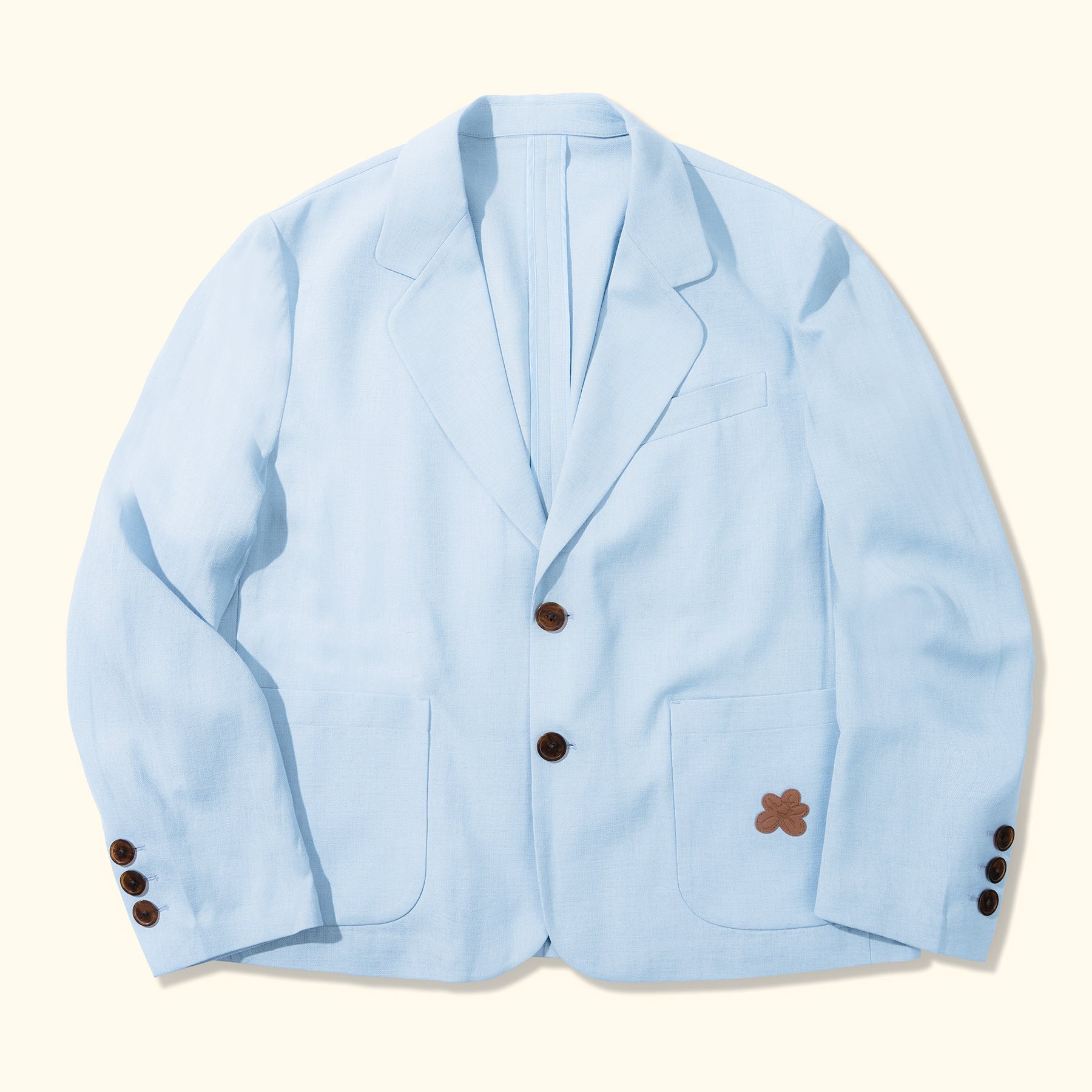 Potato Sack Jacket Blue
