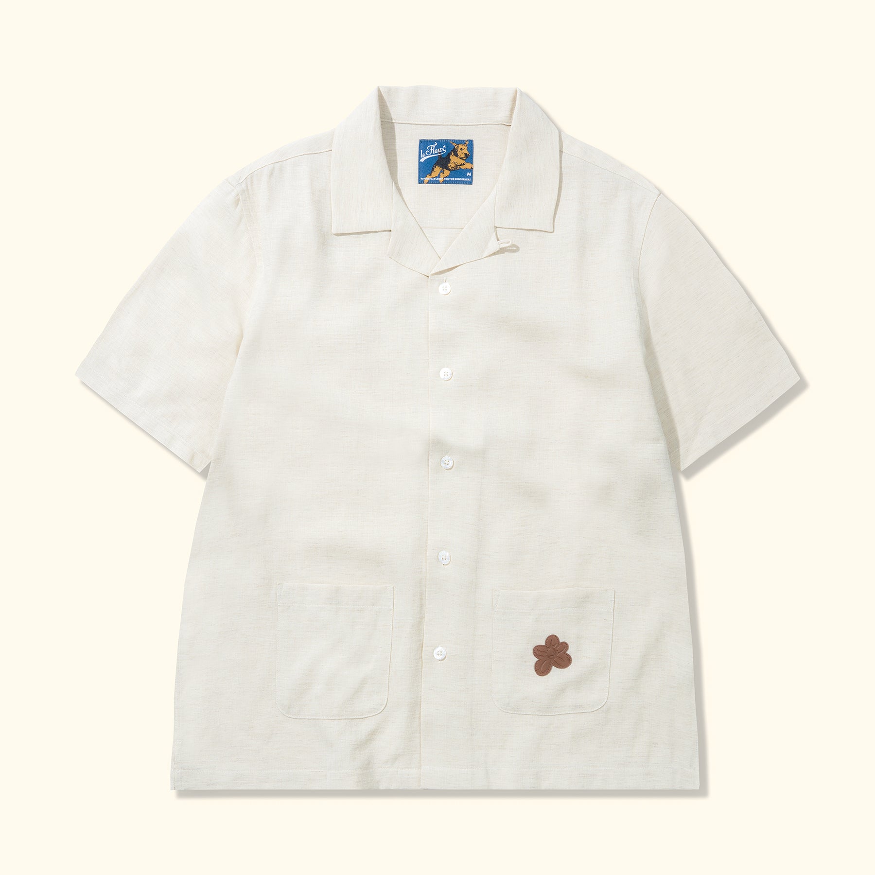 Potato Sack Shirt Cream