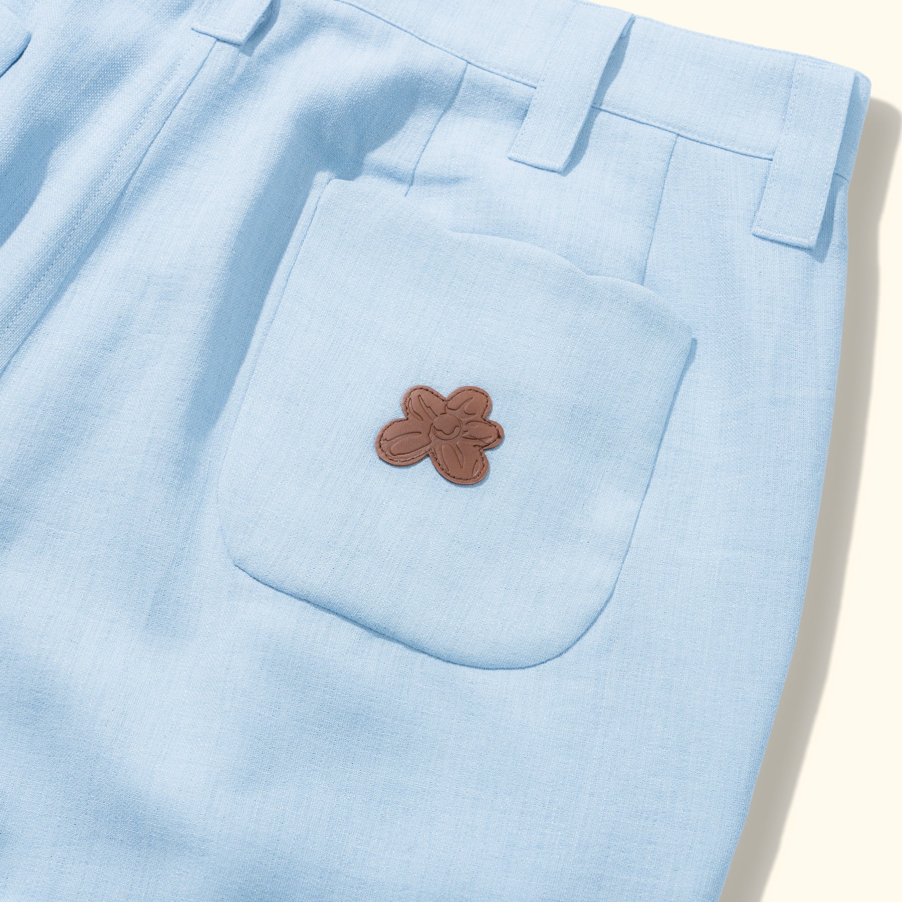 Potato Sack Shorts Blue