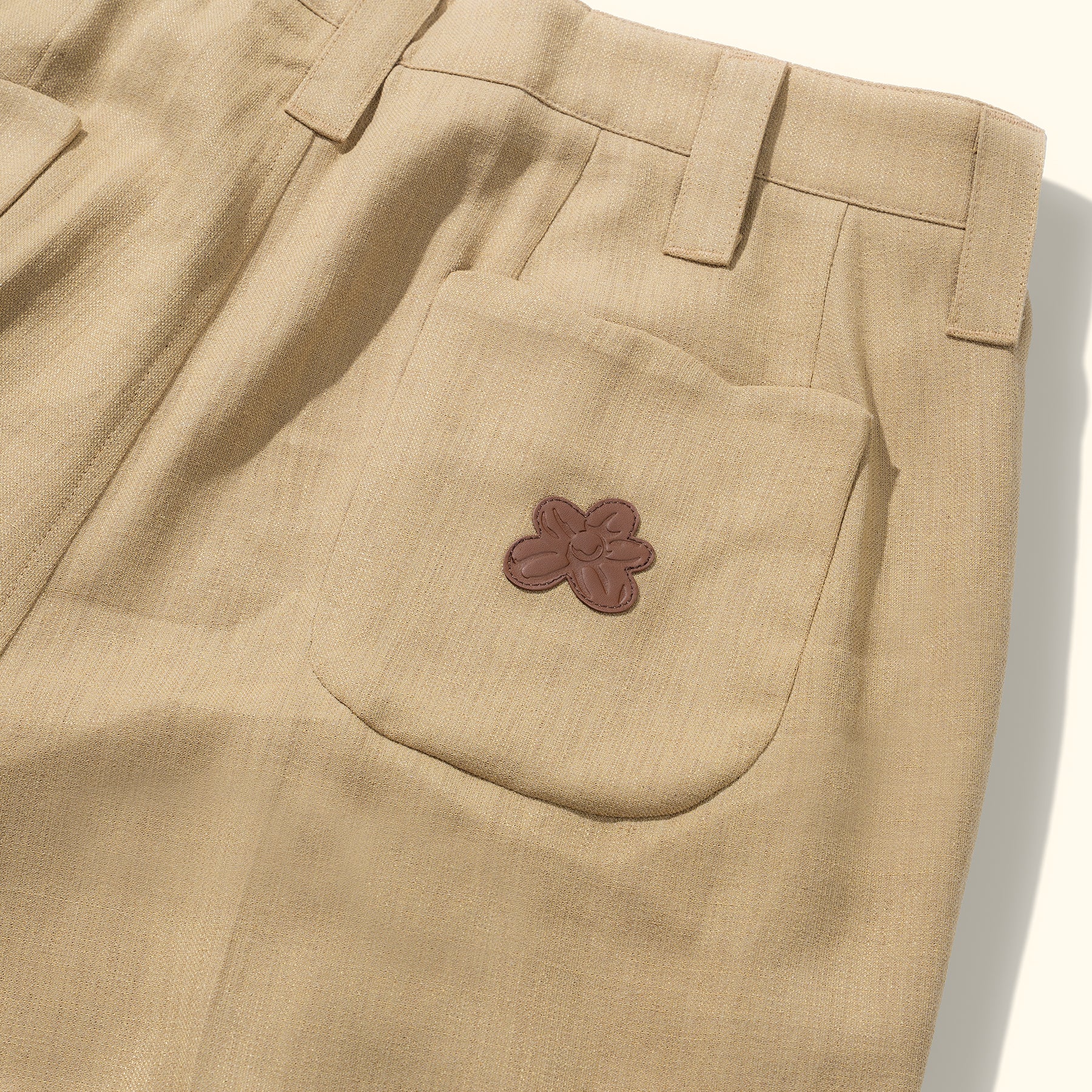 Potato Sack Shorts Brown