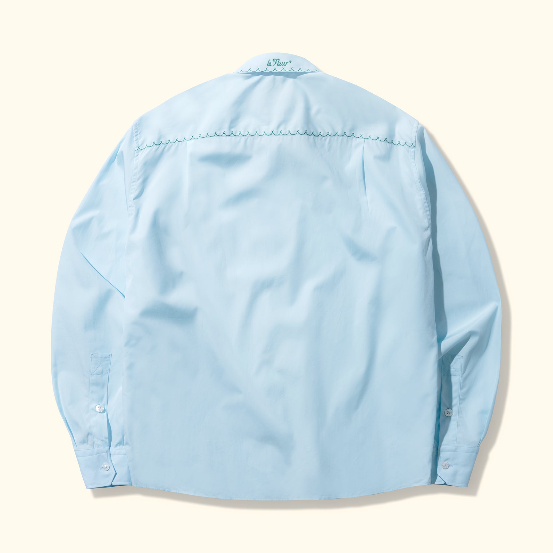 Daisy Long-Sleeve Shirt Blue