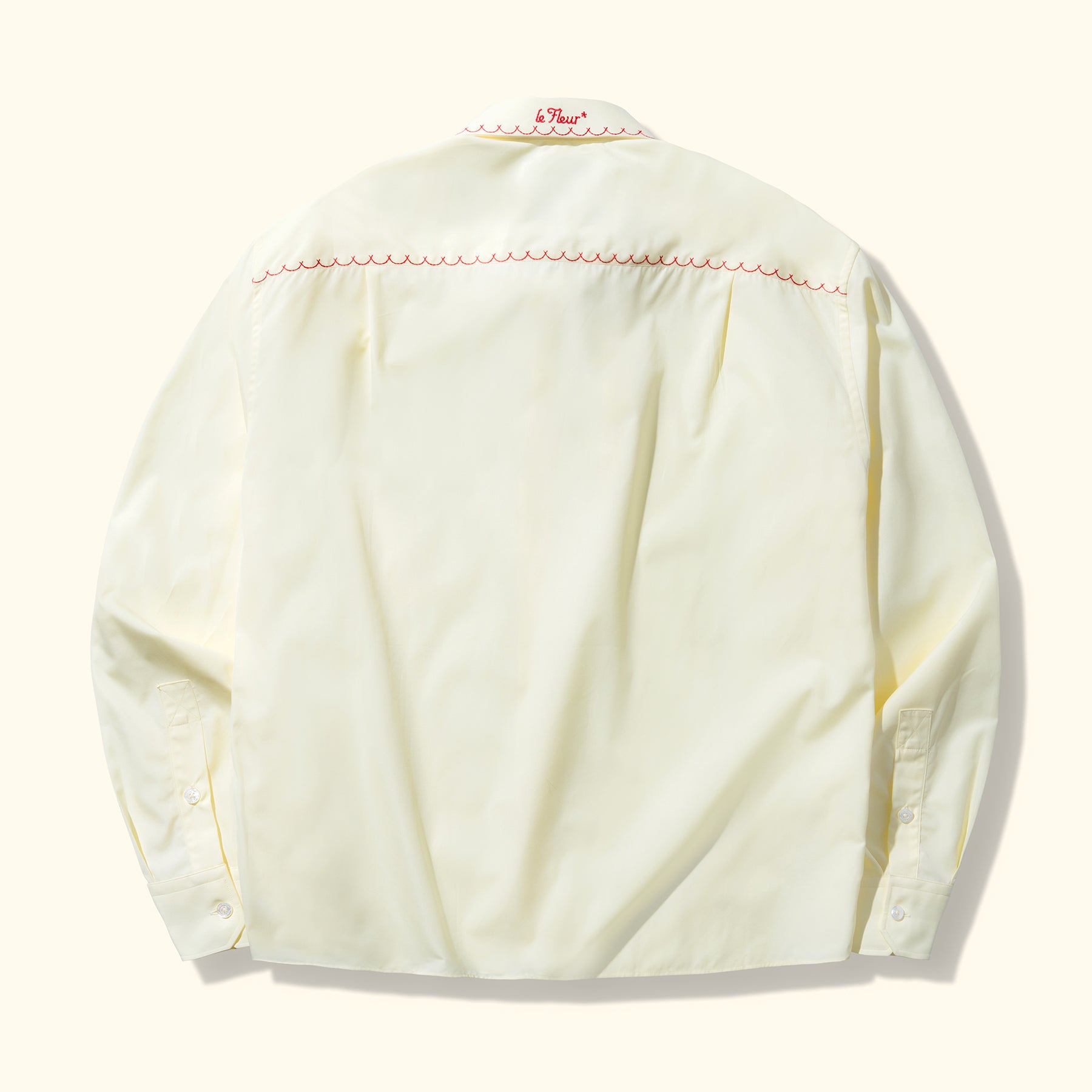 Daisy Long-Sleeve Shirt Cream