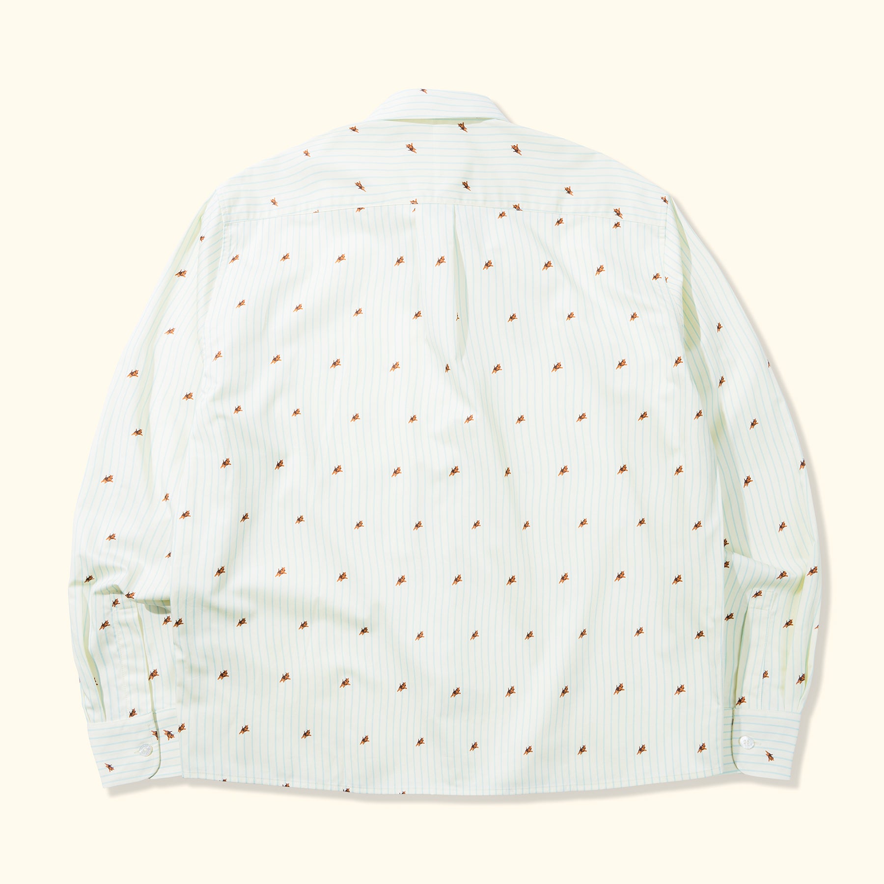 Round Collar Long-Sleeve Stripe Darryl