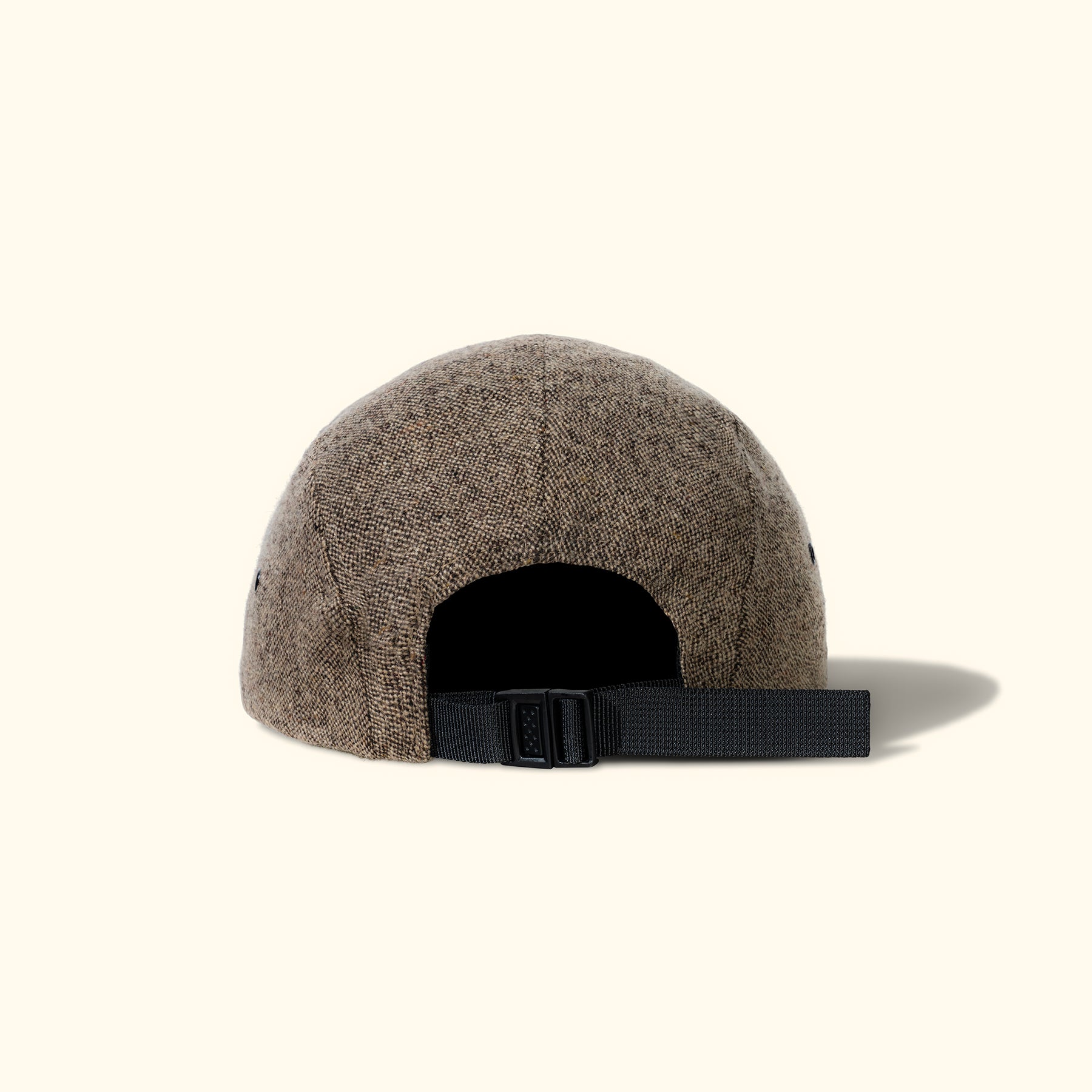 Speckled Wool Camp Hat Brown