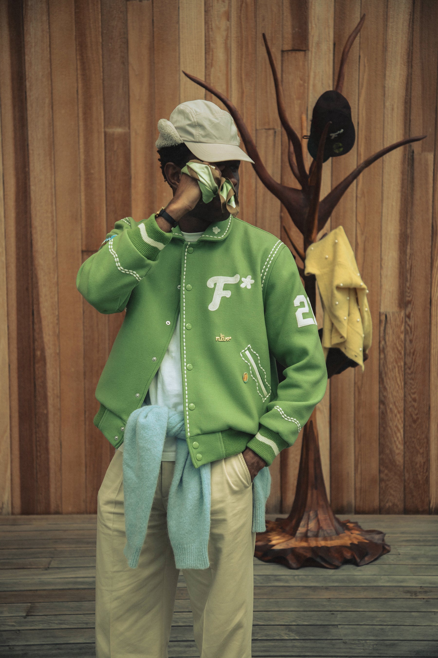 ジャケット・アウター Golf Wang Le Fleur Jacket Golf Le Fleur Varsity Jacket | eBay