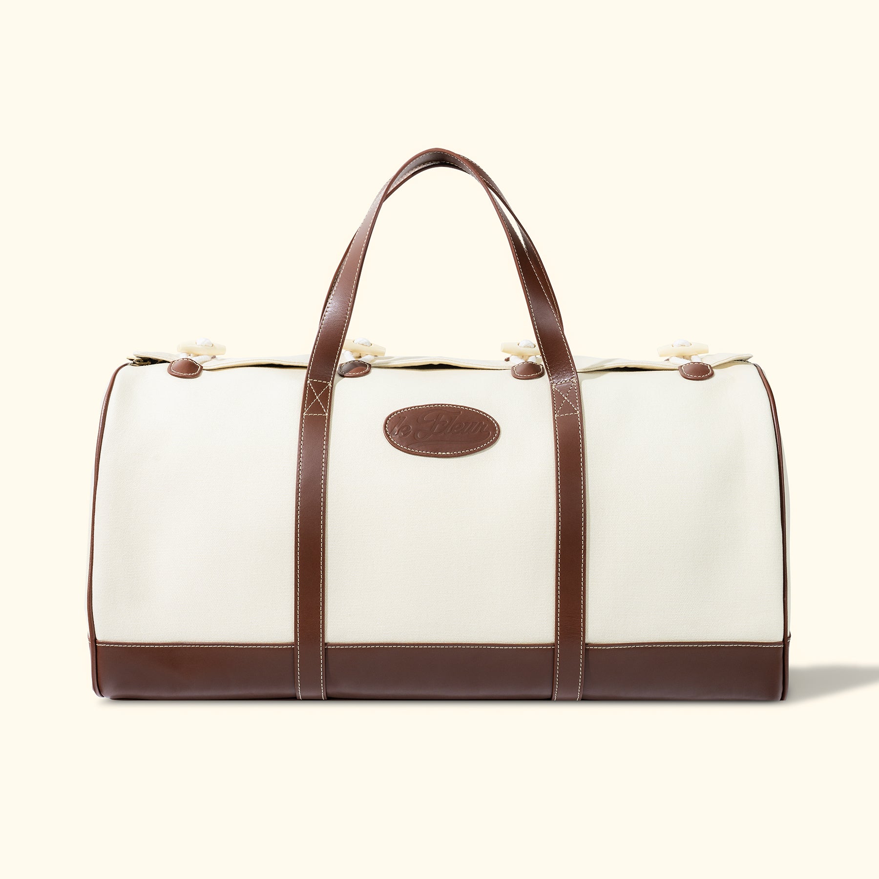 Toggle Duffle Bag Cream — image 1 of 4