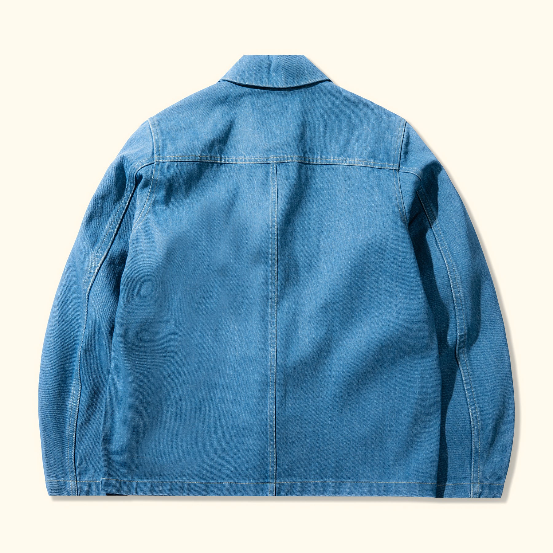 Toggle Jacket Blue Denim