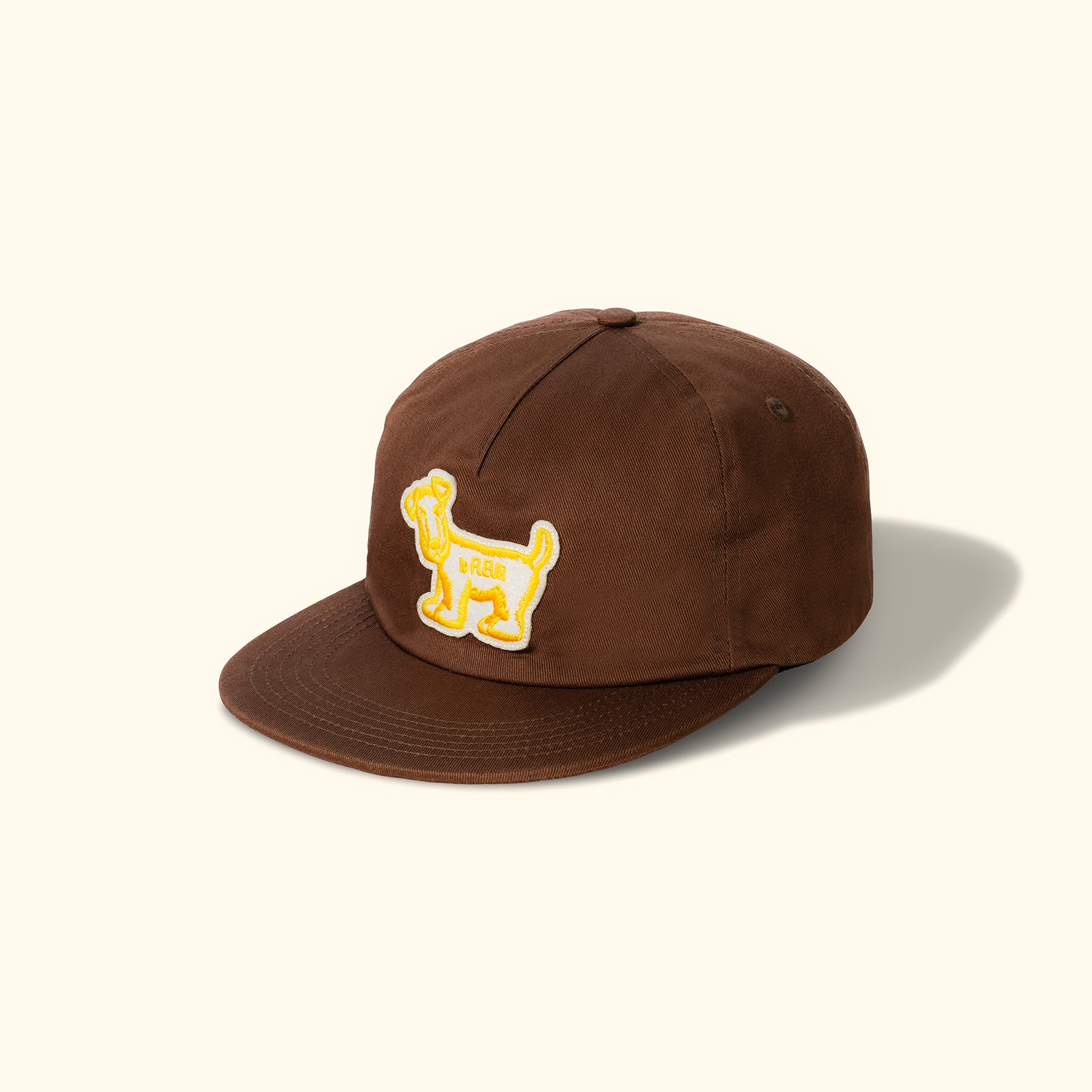Varsity Darryl 5 Panel Hat Brown