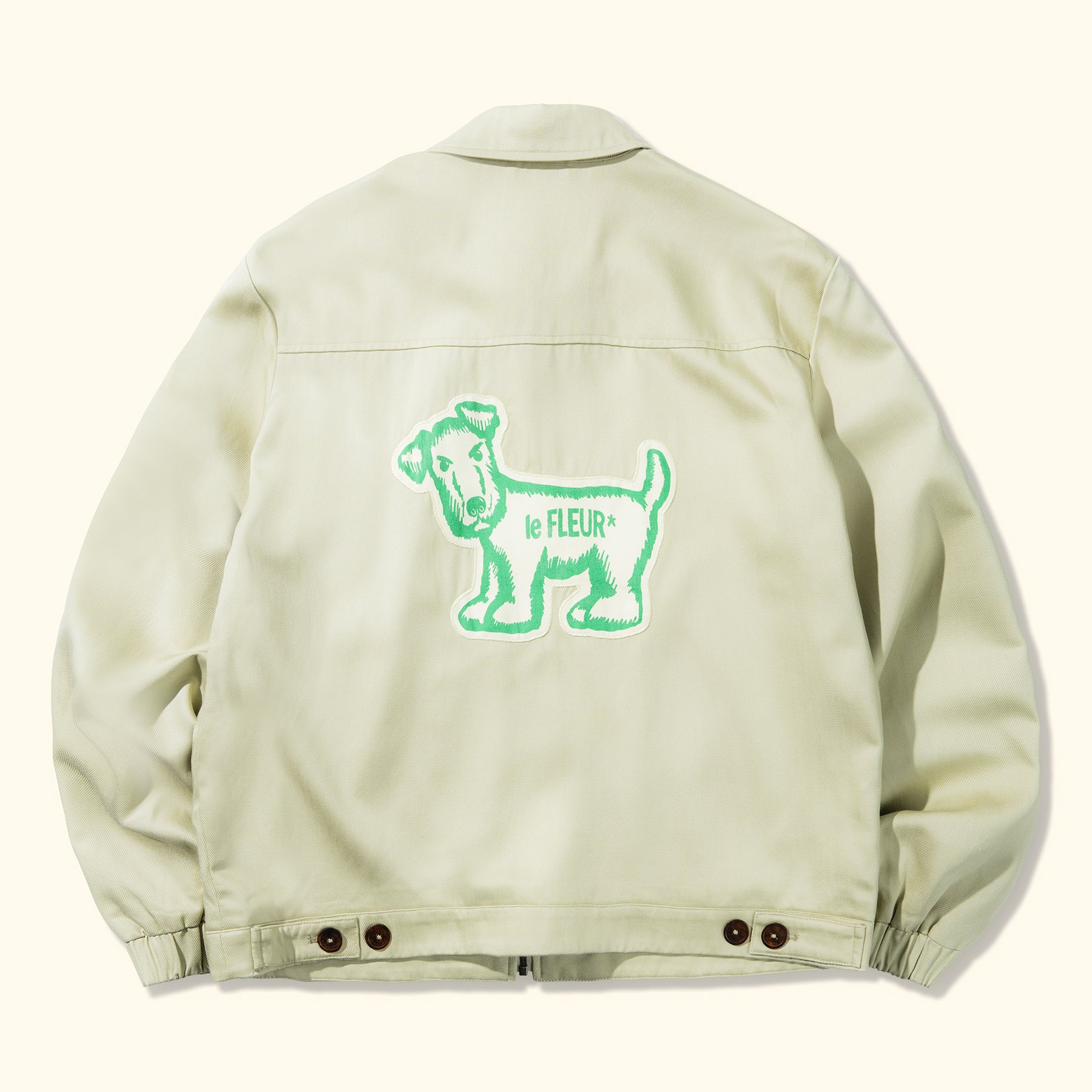 Varsity Darryl Jacket Cream