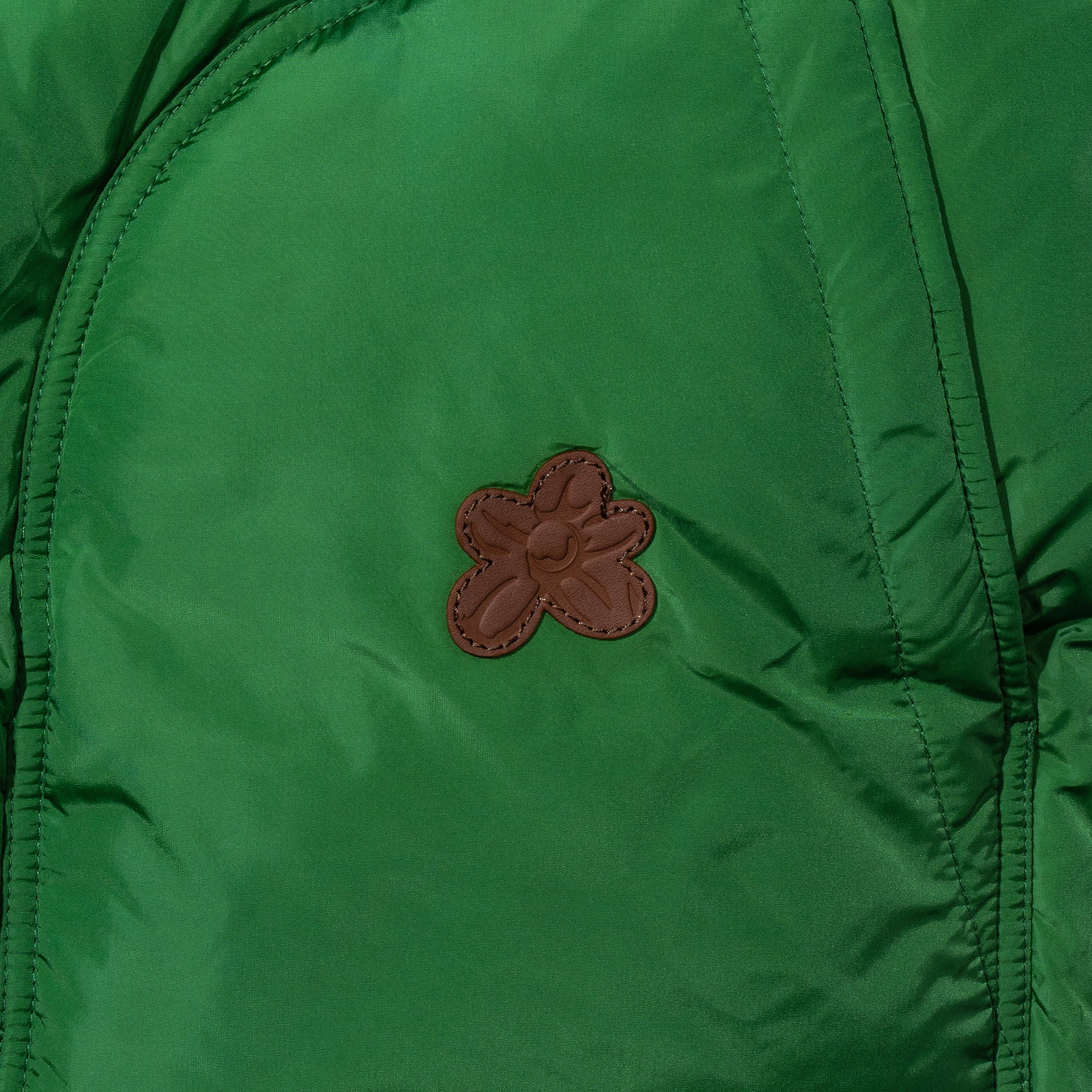 Leather Puffer Vest