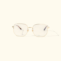 Wireframe Eyeglasses Brown Tortoise