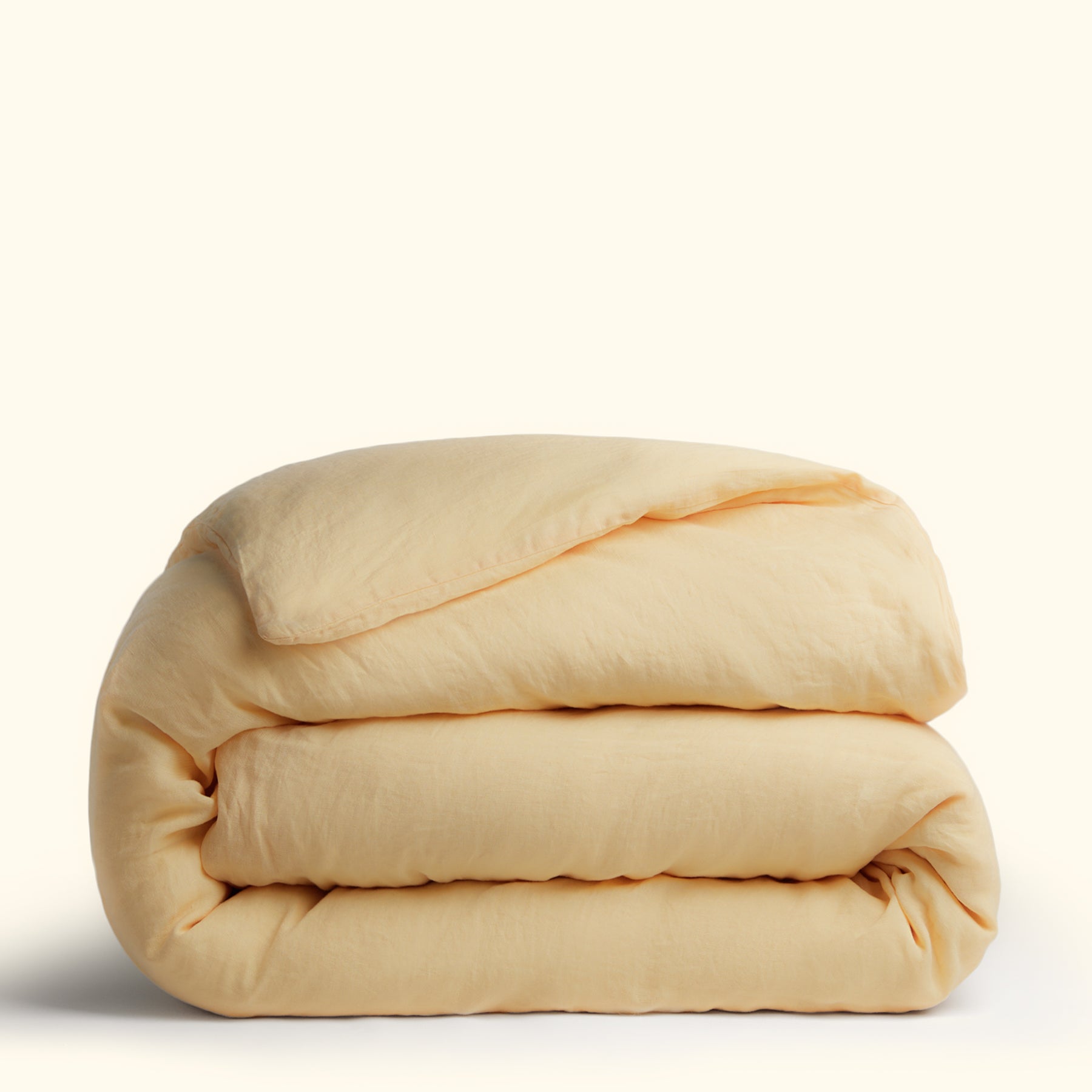 Linen Duvet Cover Blonde