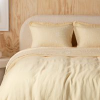 Linen Duvet Cover Blonde