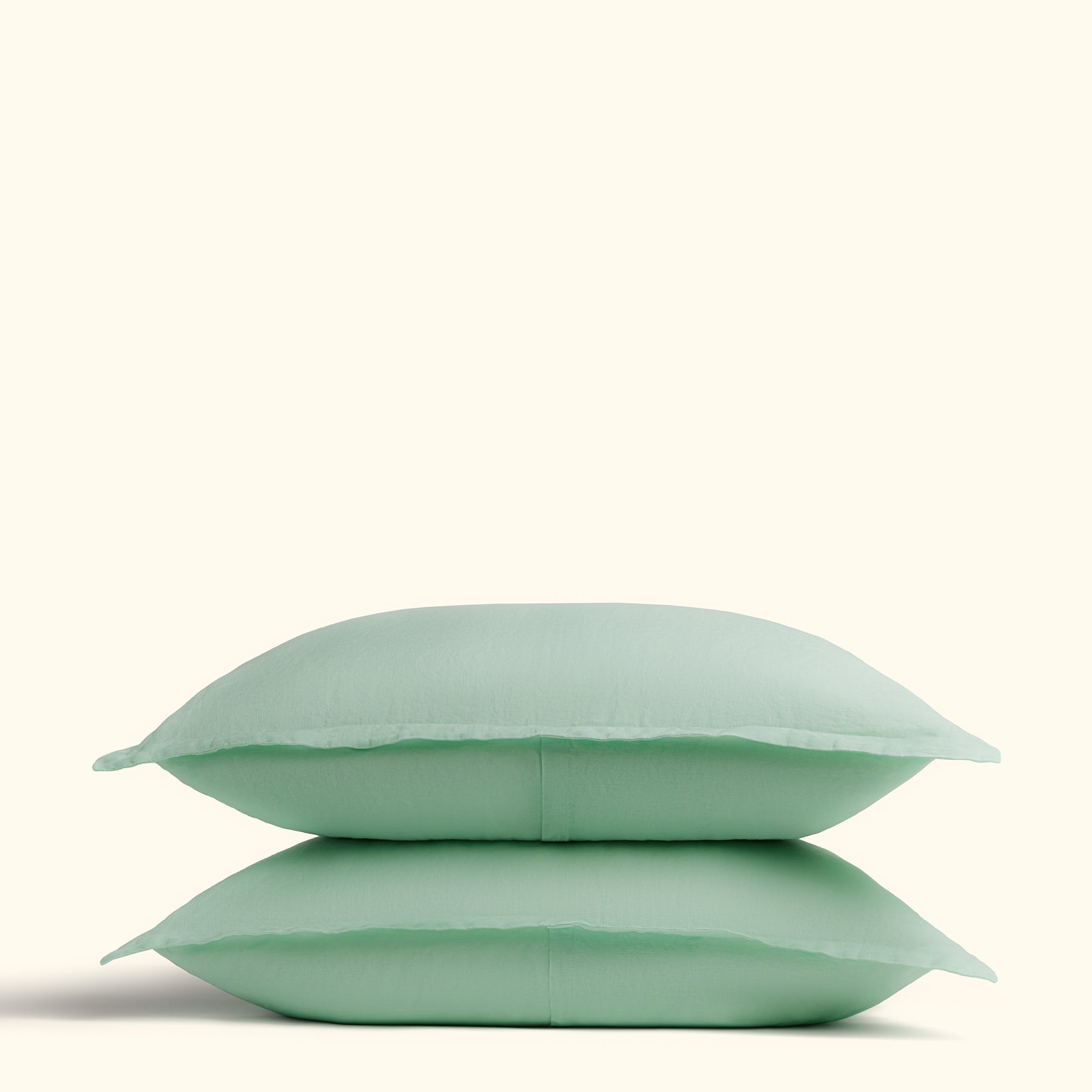 Linen Sham Set Jade