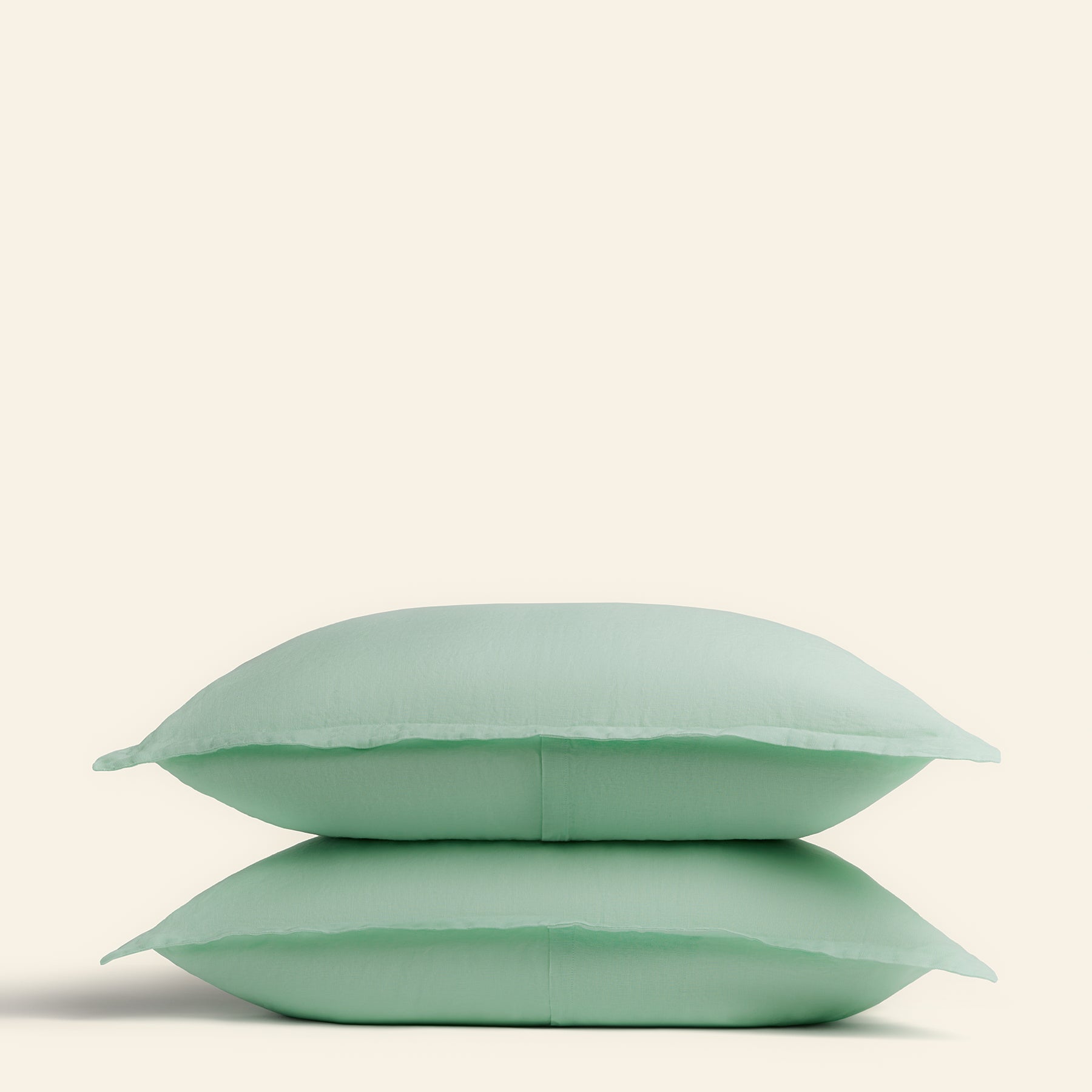 Linen Sham Set Jade