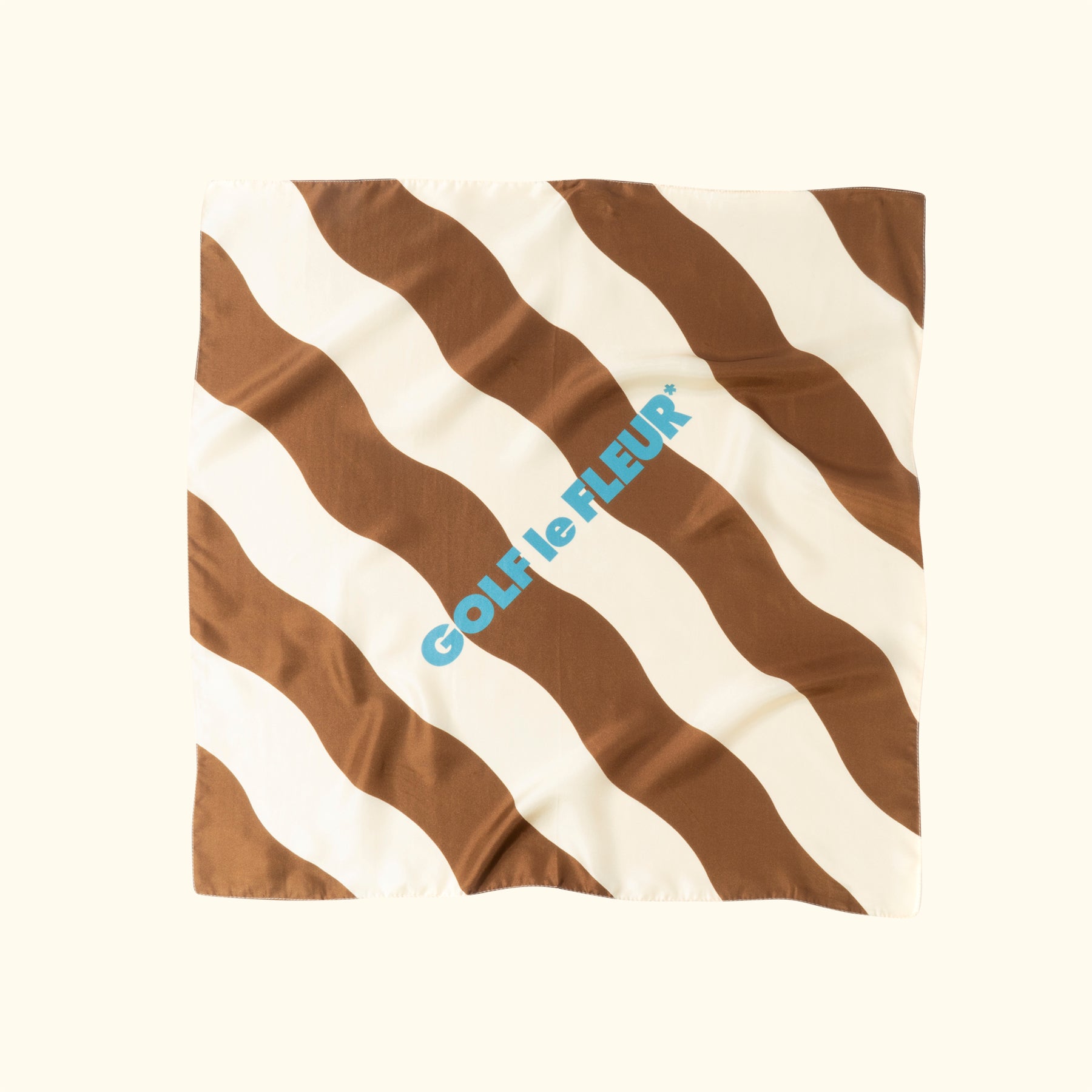 Wavy Stripe Silk Scarf — image 2 of 2
